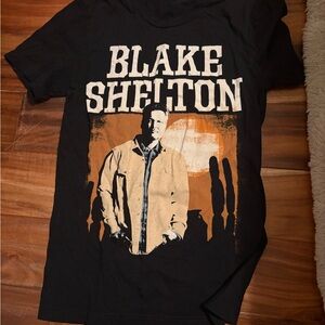 Bella Canvas Black and‎ Orange Short Sleeve Tee